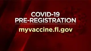Florida opens COVID-19 vaccine pre-registration website