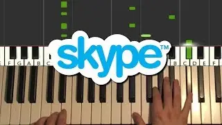 Skype Ringtone (Piano Tutorial Lesson)