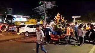 Durga maa idol transporting from chadarghat || Durga mata murti Aagman 2021