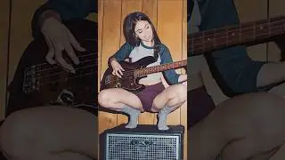 The UNLIKELIEST bass player