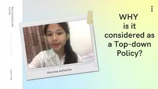 Policy Implementation: Top Down Policy Analysis on China's One Child Policy (Group 2)