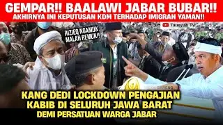 🔴VIRAL!! KEPUTUSAN KDM DI PIDATO TERBARUNYA BIKIN KABIB JABAR NANGIS DARAH LOCKDOWN SEMUA