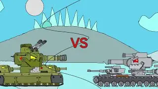 Kv-6.5 vs vk-6 /dibujos animados sobre tanques 