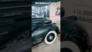 &ldquo;1932&rdquo; Bulletproof Cadillac With Machine Gun Portholes &mdash; Chicago Gang Used