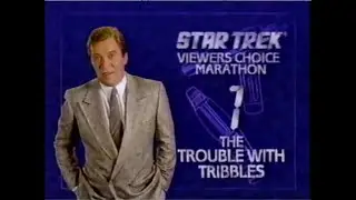 Star Trek Viewers Choice Marathon Commercial Breaks WTXF-TV September 1991