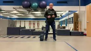 Lateral Hurdle Jump W/ Stick