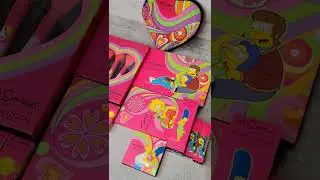 What's Inside The Makeup Revolution x Simpsons Collection #shorts #makeuptips