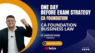 How to get 100 marks in Law? | CA Foundation | Business Law | #cainter #law #commerce