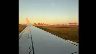 Virgin Australia Takeoff ASMR ✈️ Sydney to Melbourne | Flight Sounds + Soft Music