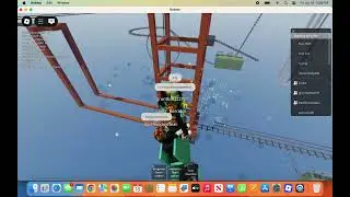 Roblox: Cart Ride Around Nothing big capacity cart with friends! Public server win, less chaos!