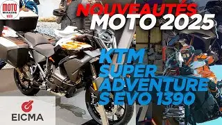 Nouveaut&eacute; KTM super adventure S evo 1390 Salon de Milan