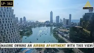 Роскошная квартира на берегу моря, предлагаемая Airbnb для инвестиций в Коломбо | Вид на реку и о...