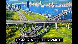 Cities: Skylines Remastered - River Terrace