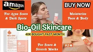 Bio-Oil Skincare Body Oil || Vitamin E, Serum for Scars || Stretchmarks, Face & Body Moisturizer