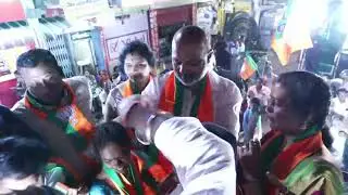 Live : Karimnagar Municipal corporation campaign in Division 38, 56, 57 #LotusInEveryDivision