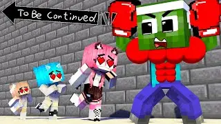 Monster School BABY ZOMBIE SAD ORIGIN STORY - Minecraft Animation