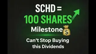 SCHD: How I Reached 100 Shares With Small Consistent Investments 🚀