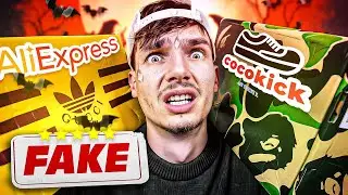 J'ach&egrave;te des FAKES SNEAKERS au HASARD 🤡 C'est vraiment Flippant ...