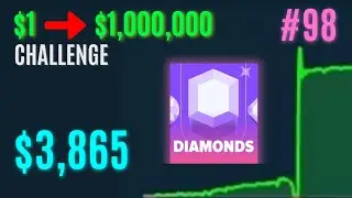 Can this Diamonds Auto Strategy Profit? ($1 to $1,000,000 Challenge)