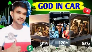 GOD In Car Trending Reels Editing | Bhagwan Ji Driving Car Ai Video Editing | God In Car Trend Edit
