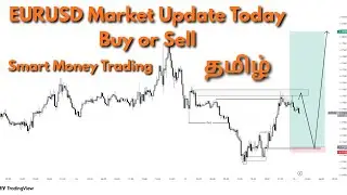 EURUSD Today Update | Next Move Explained Tamil Smart Money Concept Tamil