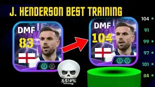 How to train Showtime J. Henderson in eFootball 2026 | J. Henderson Best Training Guide in Pes 2026