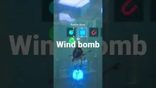 Zelda BOTW wind bomb shrine