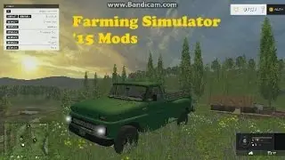 Farming Simulator 2015 1966 C10 Pickup Mod Review and Driving