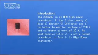 2SC5200 NPN high power transistor, Utsource