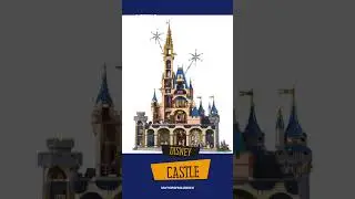 Lego new Disney castle image #lego #legodisney #disneytoys #disney #legocity #legohaul #legotown