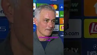 Jose Mourinho reacts to Goalkeeper Anatoliy Trubin's stunning goal for Benfica 🤯
