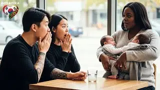 At a gala event with his fianc&eacute;e, the Korean mafia boss ran into his ex arriving with quadruplets.