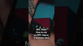 NFC Tools: How to use an NFC ring as a business card