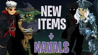 AQW Darkon Naval + Dragonlord Naval | Plus Mogloween Gear and Lots of TLAPD Items!