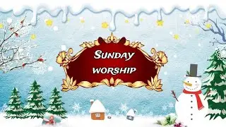 Sunday worship Service  ON 21-12-2025 Bro Brahamam gm Hebron 