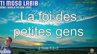 Naaman : La foi des petites gens (2 Rois 5) | Lundi 2 F&eacute;v 2026