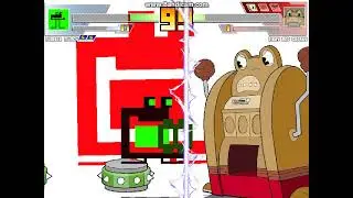 MUGEN battle #2380: Number Muncher vs Cuphead Bosses