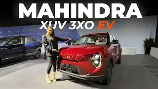 Mahindra XUV 3XO EV Electric SUV Walkaround: Tata Nexon EV Rival | Range, Price, Battery