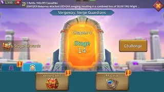 Lords Mobile Vergeway Chapter 4 stage 14
