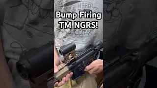 Bump Firing Tokyo Marui NGRS #bumpfire #tokyomarui #eagle6 #warhead #brushlessmotor #recoil