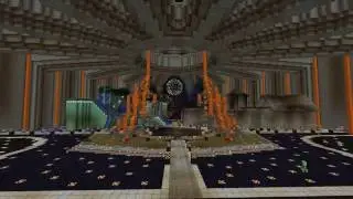 Minecraft Firework Display Synchronized to Music (Theme of Puella Magi)