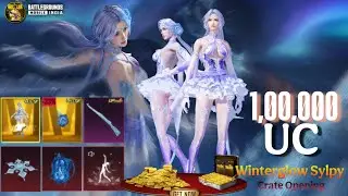 1Lakh UC Winterglow Crate Opening || Raw is Live || #pubgmobile #bgmi #viralvideo 