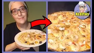 COMIDA PARA MUCHOS INVITADOS | 🍝🐟 FIDEOS CON PESCADO | RIQU&Iacute;SIMO!!!