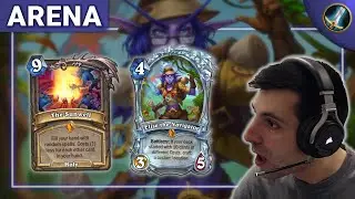 An Amazing Elise Run! | Warrior Hearthstone Arena Underground