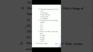 LNMU PG (semester-1) English, CC-4 question 2021#lnmu #lnmuinfo #lnmupgquestionenglish