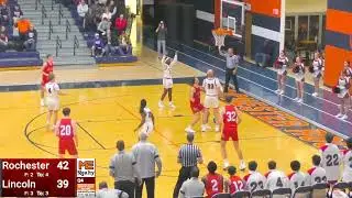 12/09/25 LCHS Railers vs Rochester Highlights