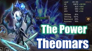 【Summoners War | Curry's RTA】The Power Theomars, is he still strong in RTA? or ...