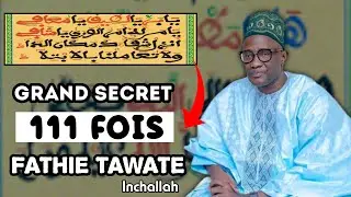 Secret Pour Fathie Tawate Si Khassida Matlaboul Chifai Les Bienfaits  Par S Abdou Samad Mbacke