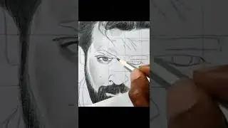 Surya Drawing | Rolex surya drawing | Vikram movie | Arun ArtBook #shorts #rolexsuriya #drawing