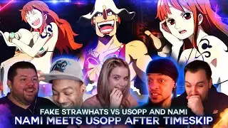 Nami Meets Usopp After 2 Years ! Post Timeskip ! Reaction Masup